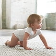 thumbnail image 3 of Gerber® 5-Pack Short Sleeve Bodysuits in White, 3 of 5