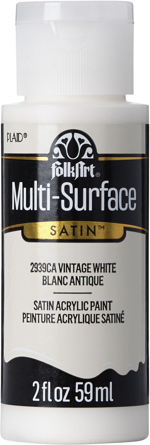 FolkArt MultiSurface Satin Acrylic Paint Vintage White Walmart Canada