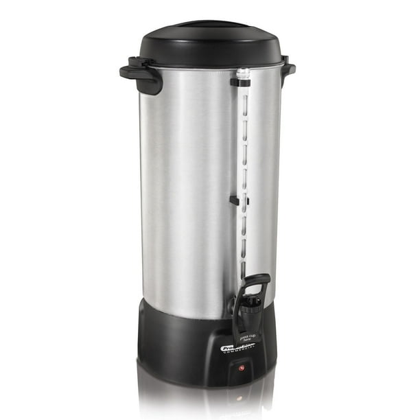 SYBO SR-CP-50B Black Stainless Steel Commercial Grade Percolate Coffee Maker  Urn
