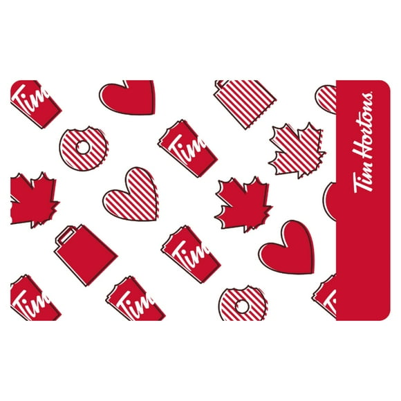 Digital Tims® Gift Card $25 (Email Delivery)