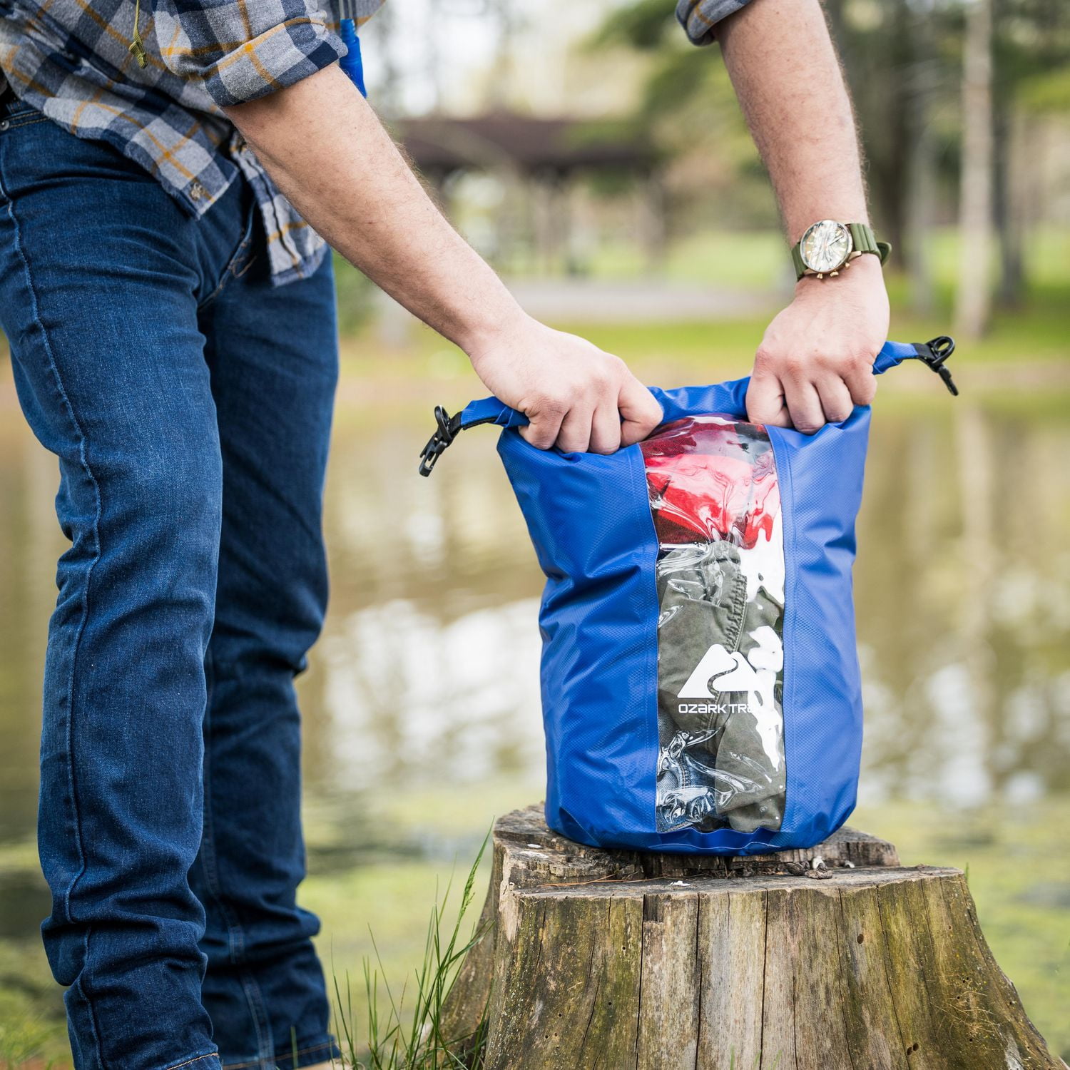 OZARK TRAIL 15L DRY BAG Watertight and seam sealed Walmart