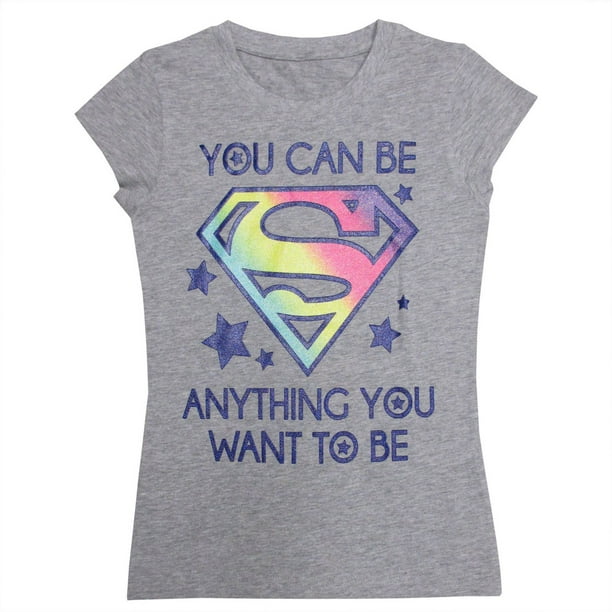 T-shirt à manches courtes pour filles de Supergirl