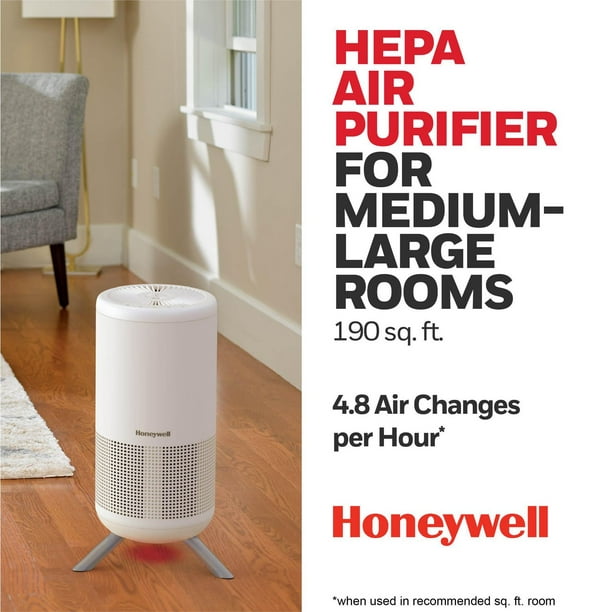 Purificateur d’air HEPA véritable série Designer HPA830WC Honeywell avec la  technologie UltraQuiet et godet pour aromathérapie apaisante