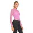 thumbnail image 2 of No Boundaries Women's Lace Top with Cami, 2 of 6