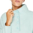 thumbnail image 4 of No Boundaries Women's Faux Shearling Popover, 4 of 6