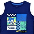 thumbnail image 2 of Sonic sleeveless muscle tank top for boys, 2 of 3