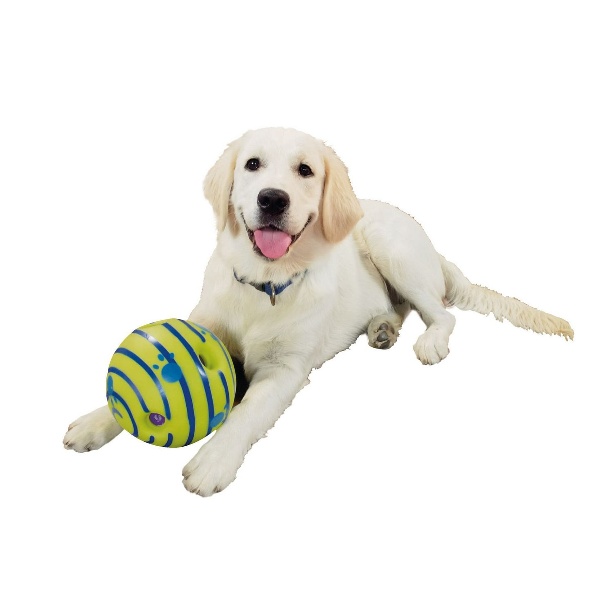 Wobble Wag Giggle Ball, Interactive Dog Toy, Fun Giggle Sounds When Rolled  or Shaken, Pets Know Best, As Seen On TV Medium