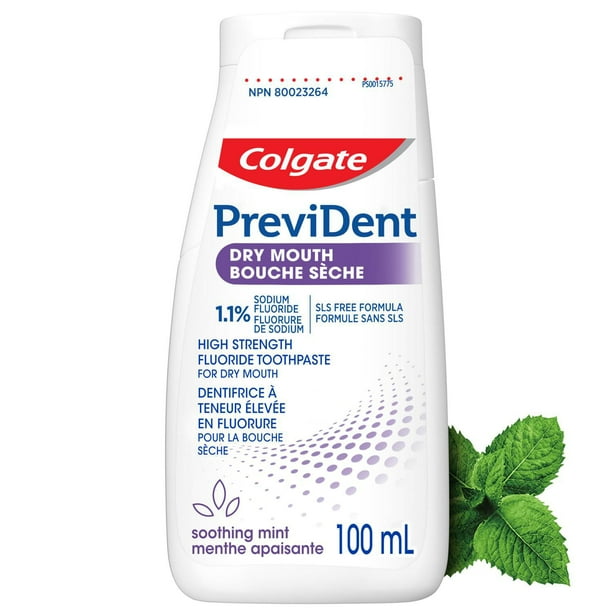 Colgate Prevident Dry Mouth Toothpaste, 100ml, Our Most Advanced Dry 