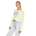 thumbnail image 2 of No Boundaries Women's Boxy Crop Tee, 2 of 6