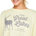 thumbnail image 4 of No Boundaries Women's Boxy Crop Tee, 4 of 6