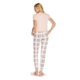 thumbnail image 3 of No Boundaries Women's Pajama 2-Piece Set, 3 of 6