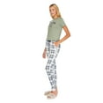thumbnail image 2 of No Boundaries Women's Pajama 2-Piece Set, 2 of 6