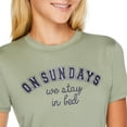 thumbnail image 4 of No Boundaries Women's Pajama 2-Piece Set, 4 of 6