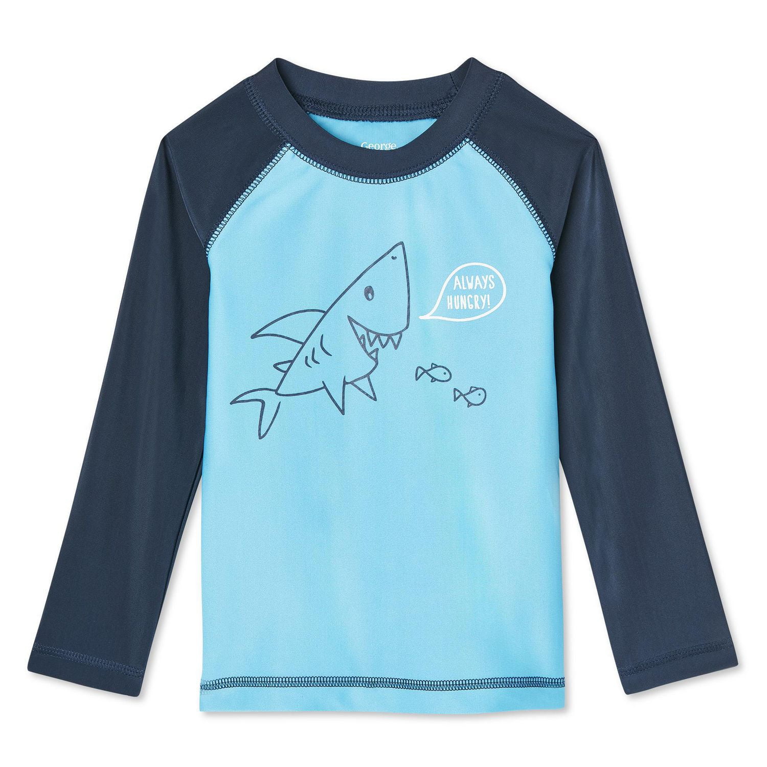 Toddler Boys' Long Sleeve Rash Guard Top Walmart Canada
