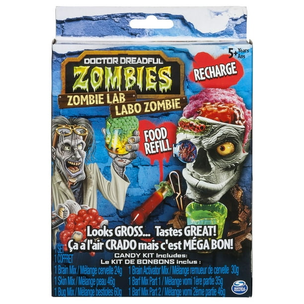 Doctor Dreadful Zombies – Recharge alimentaire (mélanges pour bonbons et boissons)