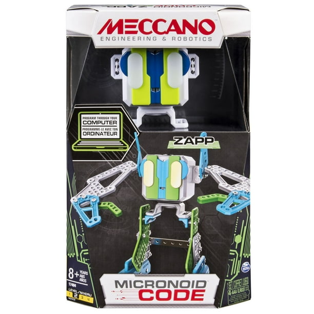 Meccano-Erector - Micronoid Code Zapp Programmable Robot Building Kit