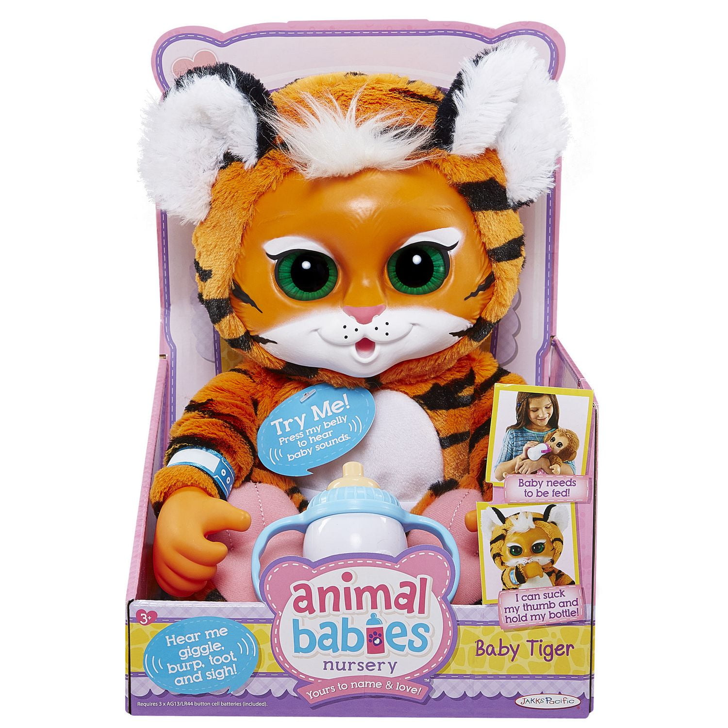 Animal Babies Nursery Core Plush Toy – Bunny 