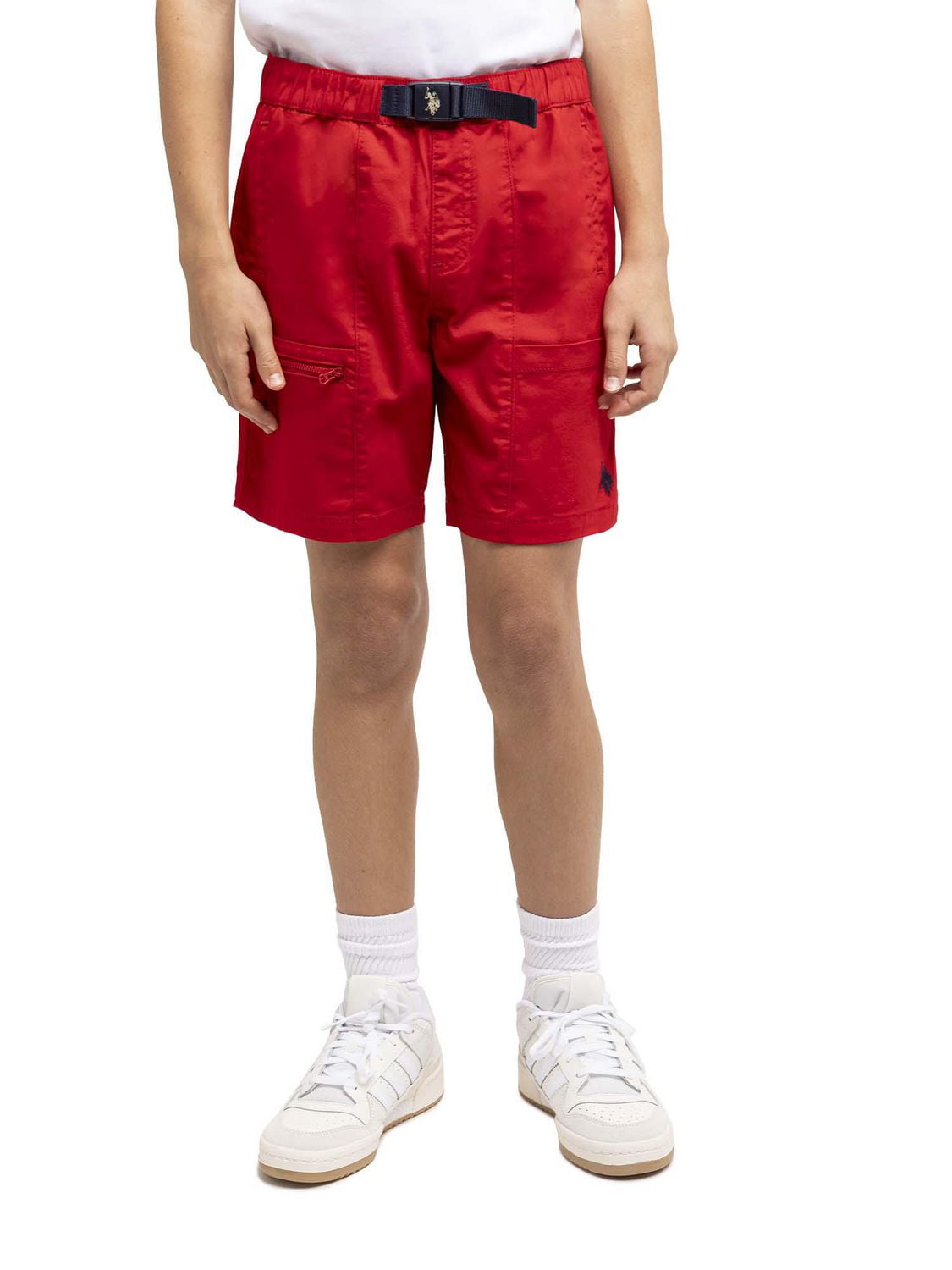 U.S. Polo Assn. Boy's Adventure Buckle Pull on Short