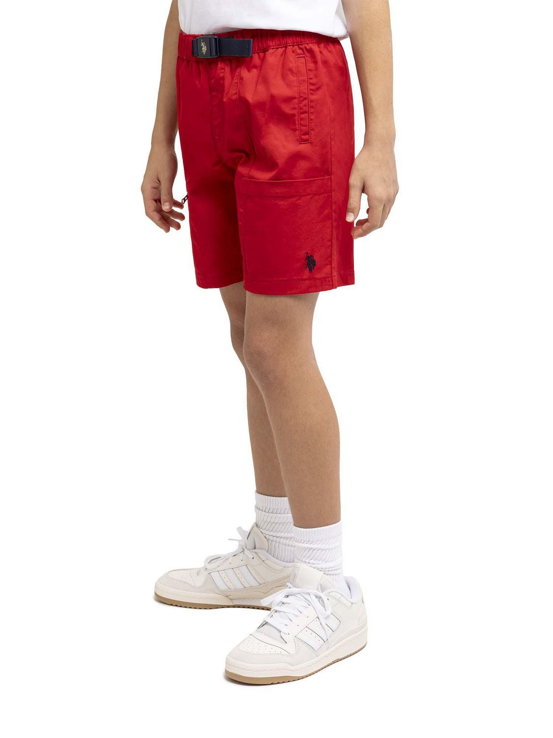 U.S. Polo Assn. Boy's Adventure Buckle Pull on Short