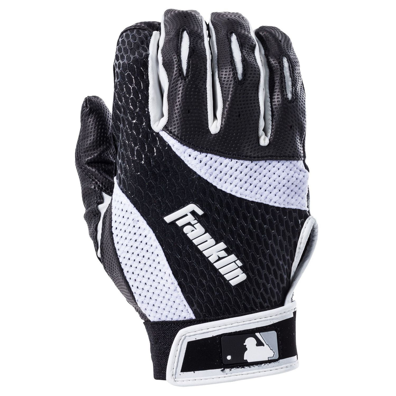 Franklin Sports MLB Gants de batteur de baseball - Natural II - Gants de batteur pour baseball + softball - Paires de gants de batteur pour adultes et