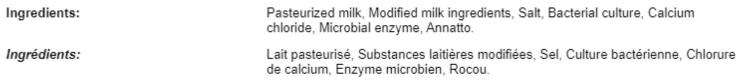 Saputo Fromage Gouda tranché 180 g