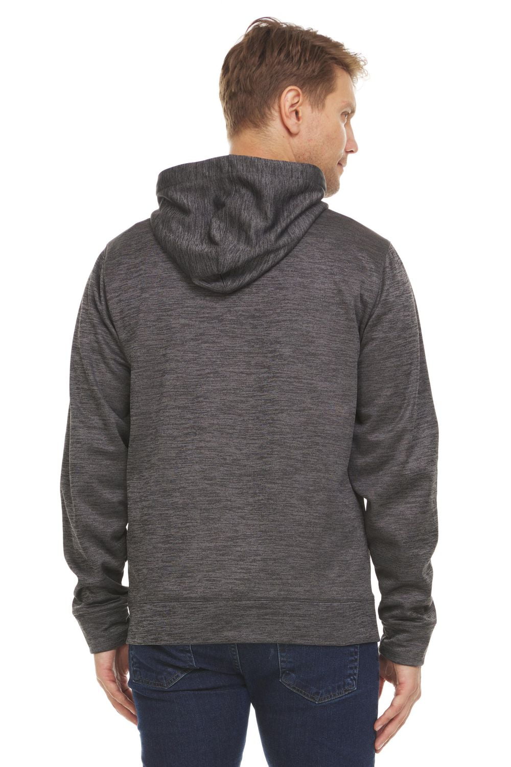 Swiss Tech Men's Fleece Full Zip Hoodie
