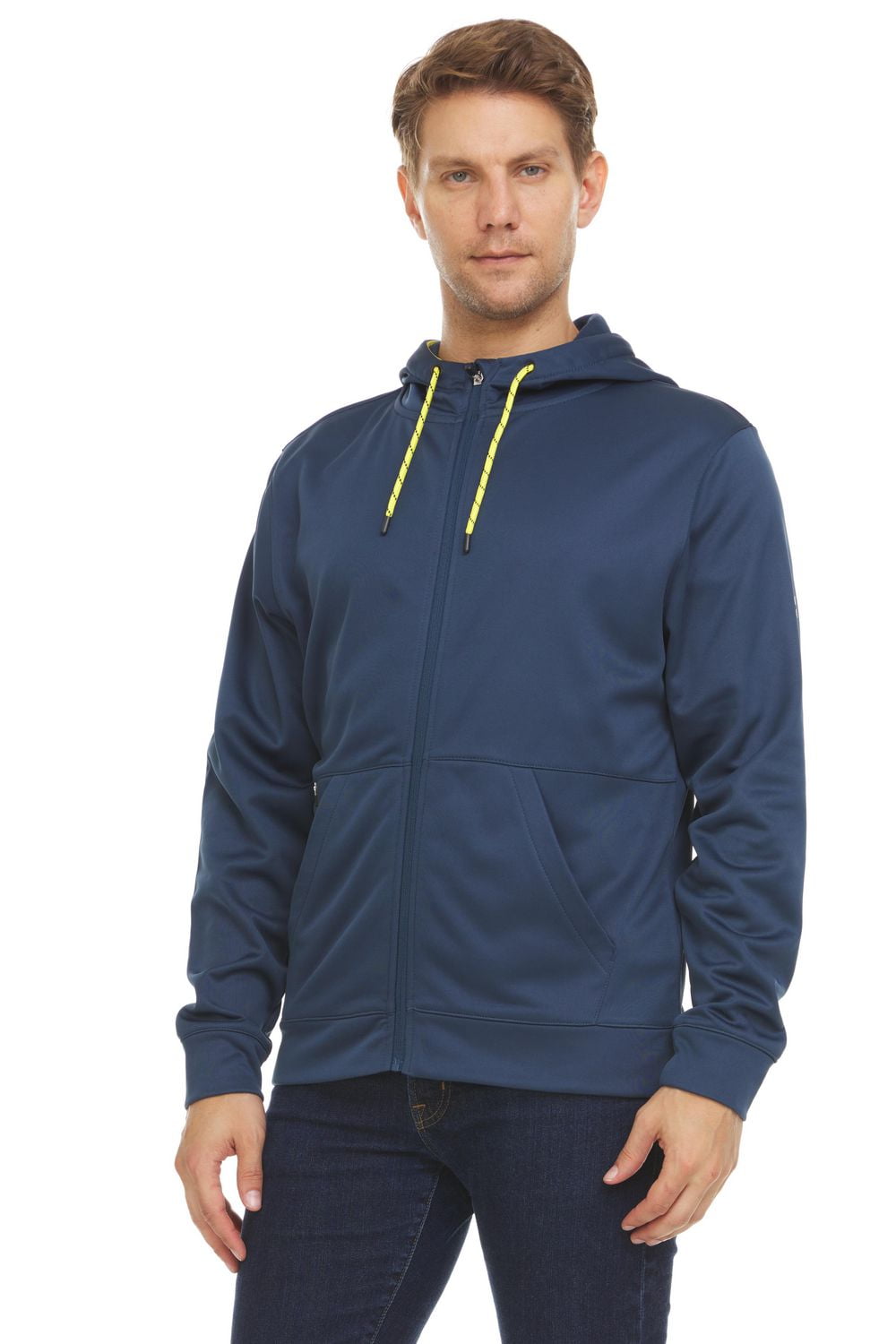 Swiss Tech Men's Fleece Full Zip Hoodie