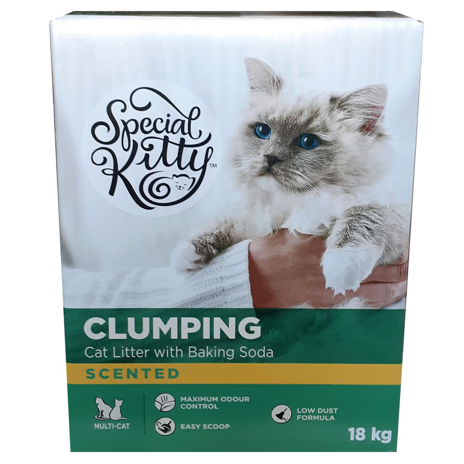 Special Kitty Clumping Cat Litter with Baking Soda, Scented Walmart