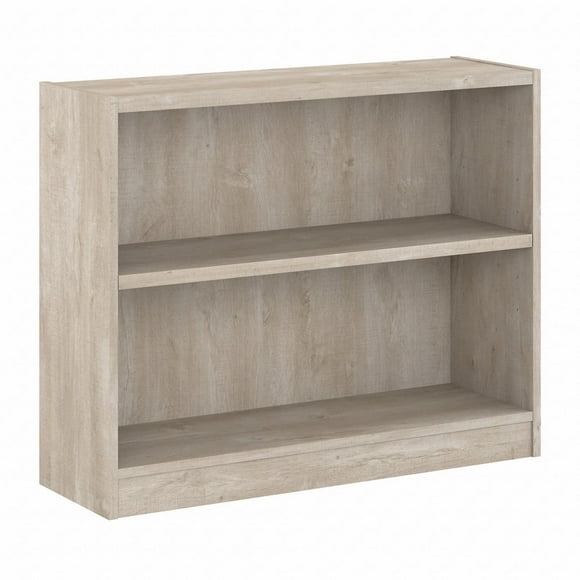 Bibliothèque à 2 tablettes Universal de Bush Furniture, gris délavé