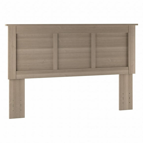 Tête de lit deux places ou grand lit Somerset de Bush Furniture, gris cendré