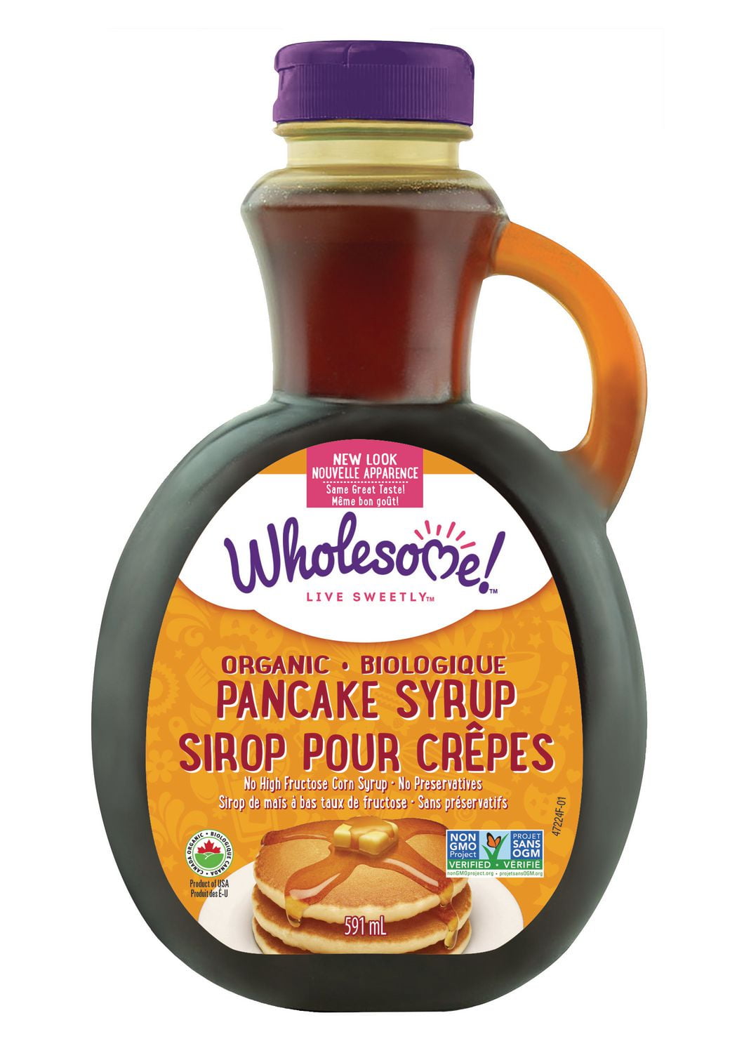 Wholesome Sweeteners Organic Pancake Syrup Walmart Canada
