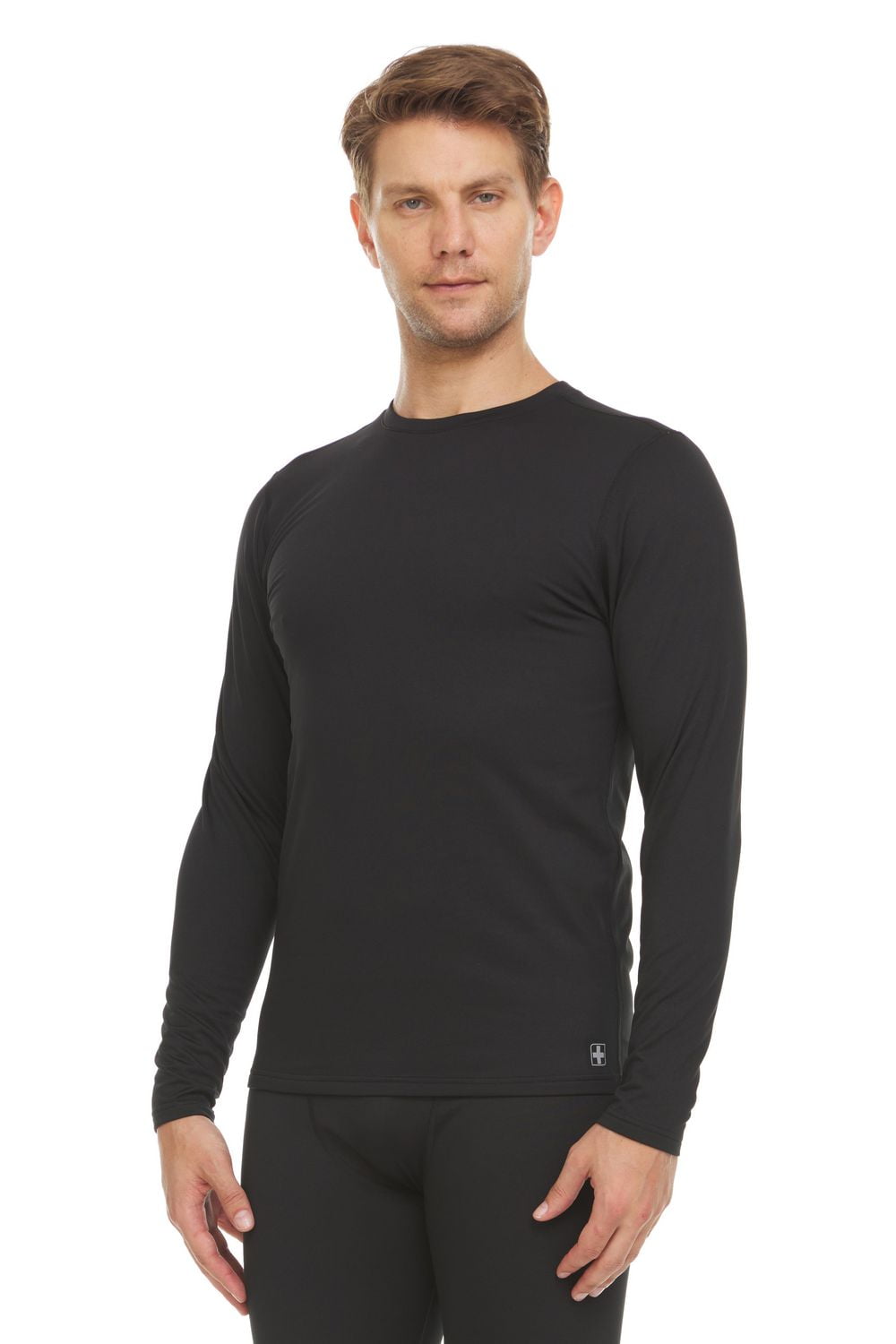Swiss Tech Men's Base Layer Long Sleeve Crewneck  Top