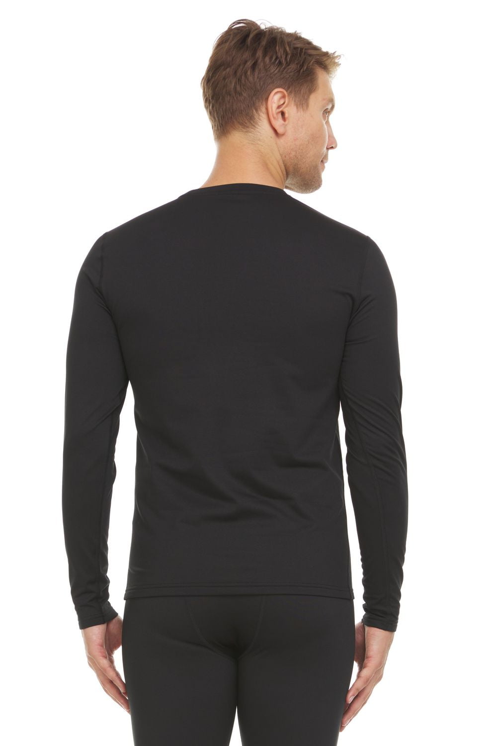 Swiss Tech Men's Base Layer Long Sleeve Crewneck  Top