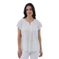thumbnail image 1 of CHAPS LACE UP TOP, 1 of 2