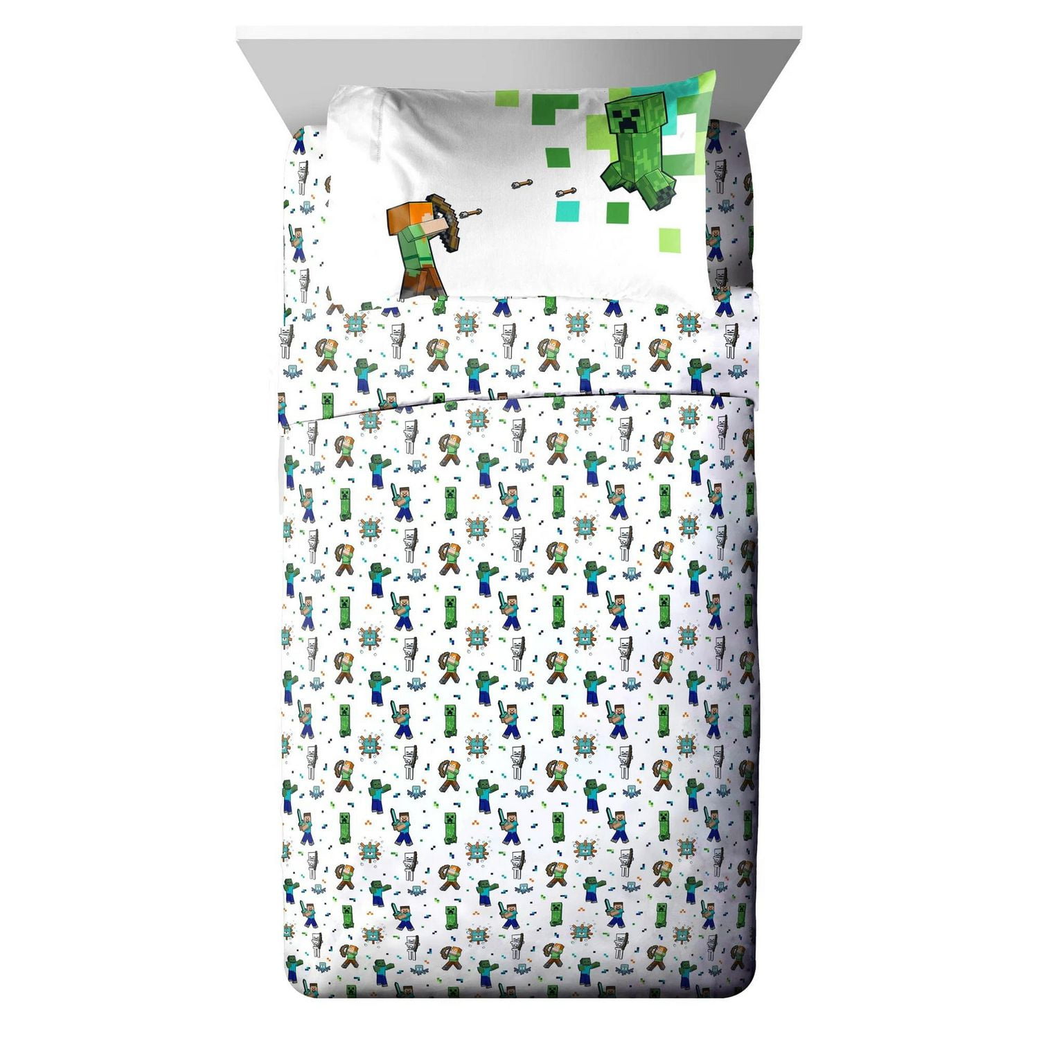 Minecraft sheets walmart hotsell