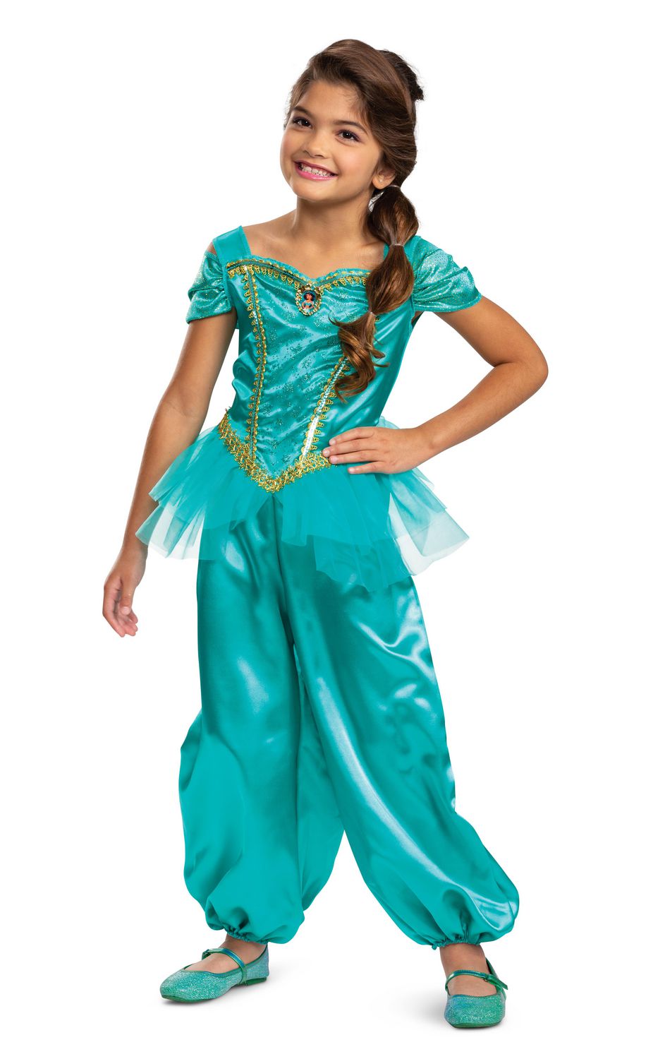 Disguise Disney Jasmine Classic Girl Costume 
