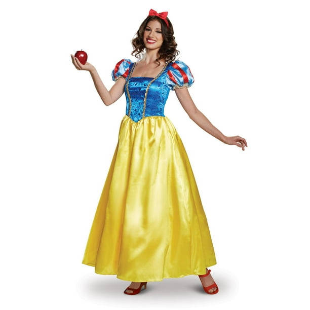 Déguisement Disney Blanche-Neige Deluxe Femme Costume 