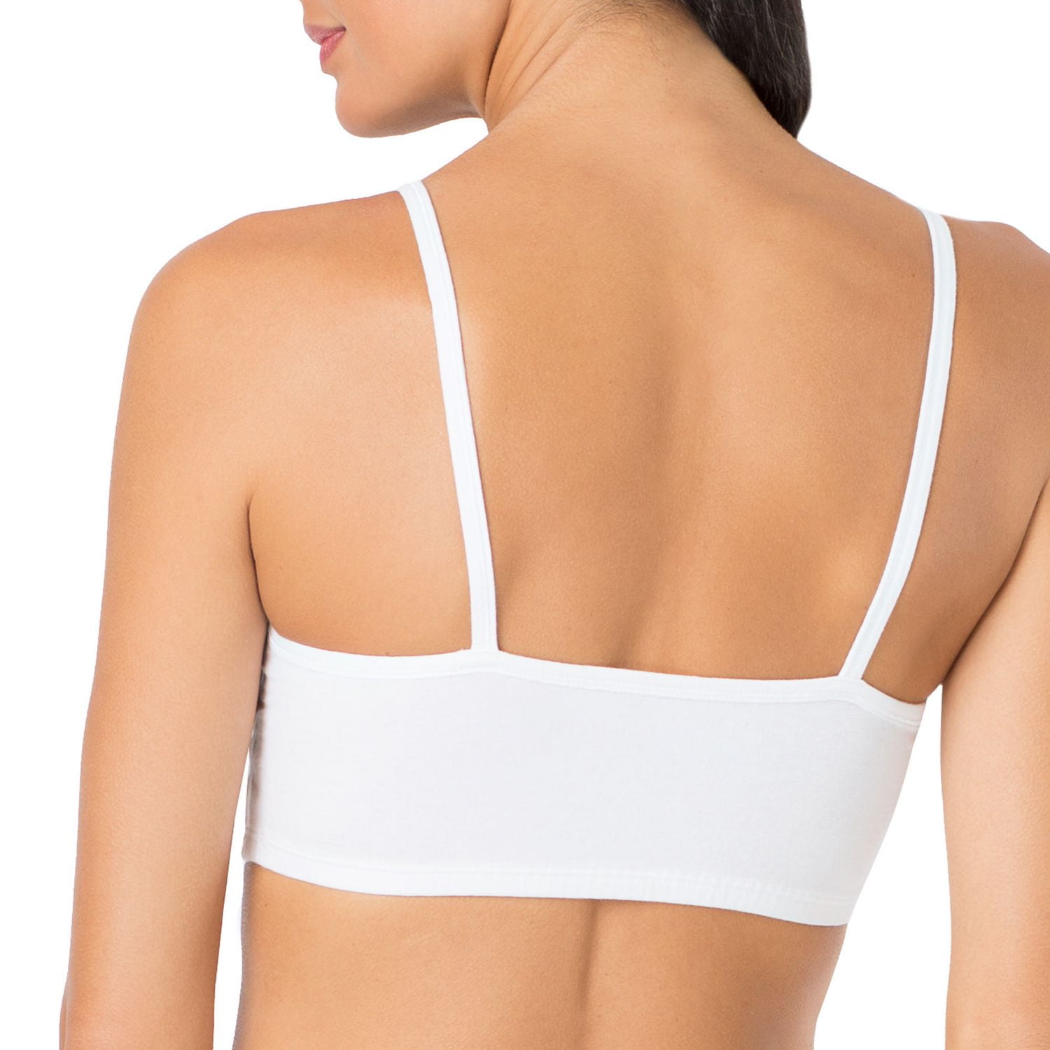Women's Strappy Sports Bra, 3 Pack, Fruit of the Loom