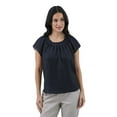 thumbnail image 1 of CHAPS SS PLEAT NECK, 1 of 2