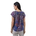 thumbnail image 2 of CHAPS SS PLEAT NECK, 2 of 2