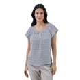 thumbnail image 1 of CHAPS SS PLEAT NECK, 1 of 2