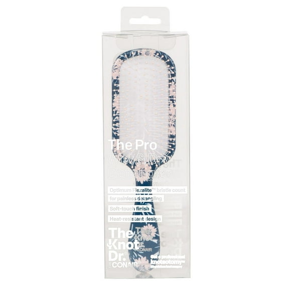 Brosse démêlante Pro Knot Dr. de Conair Brosse à imprimé floral