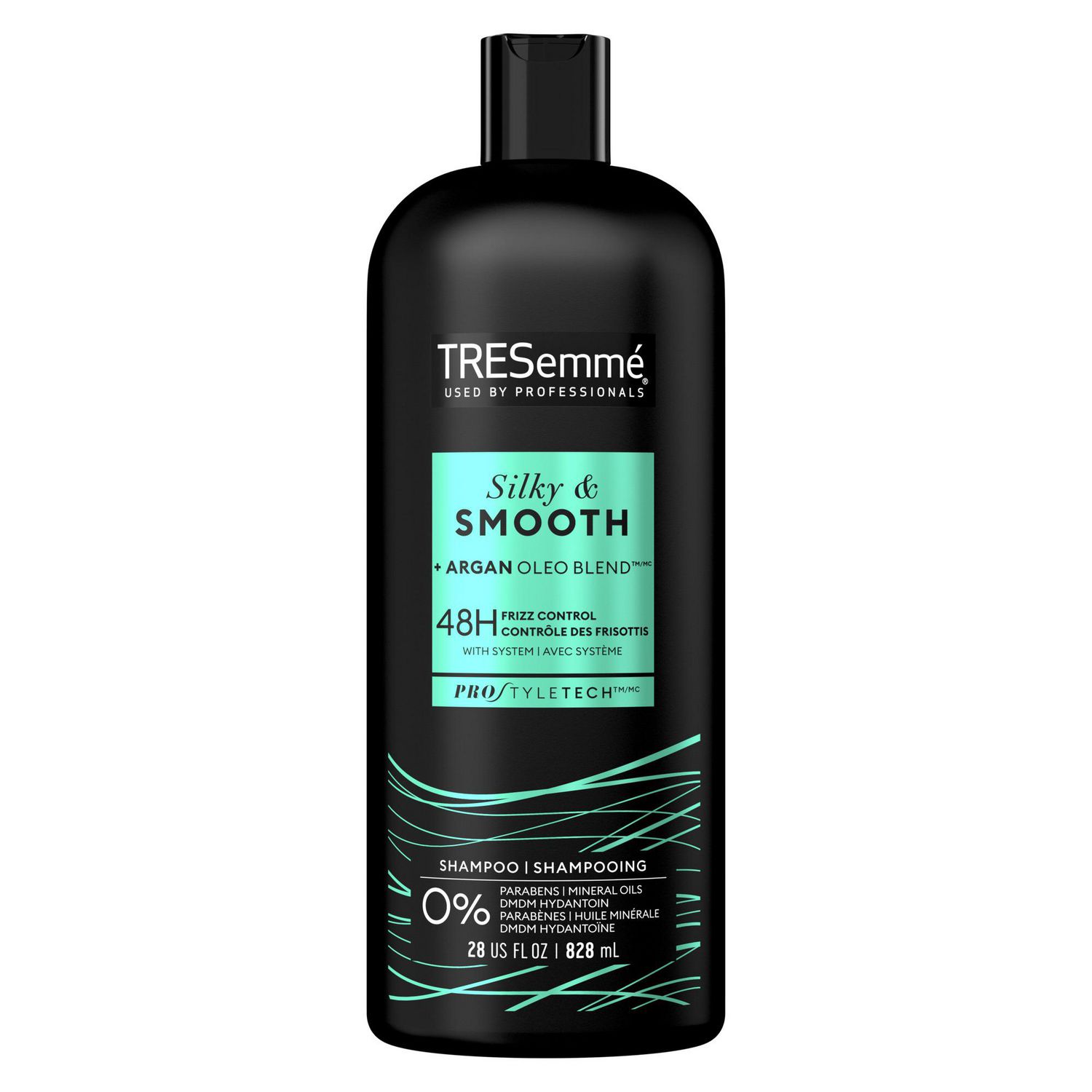 TRESemmé Smooth & Silky + Argan Oleo Blend Shampoo, 828 ML Shampoo 
