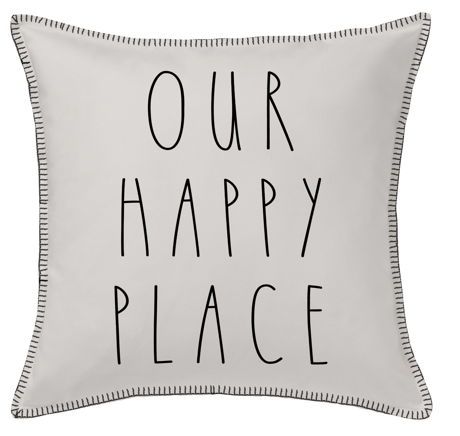 My happy clearance place throw pillow