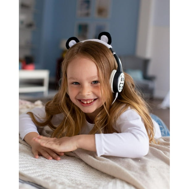 Recycled Furry Plastic Buddies Kids 50% Planet Headphones Wired