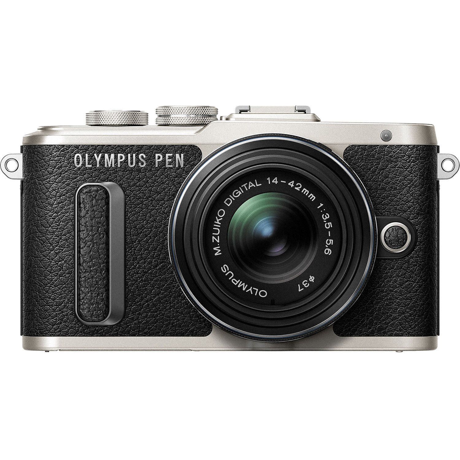 Olympus Pen E-PL8 Mirrorless Digital Camera with 14-42mm Lens