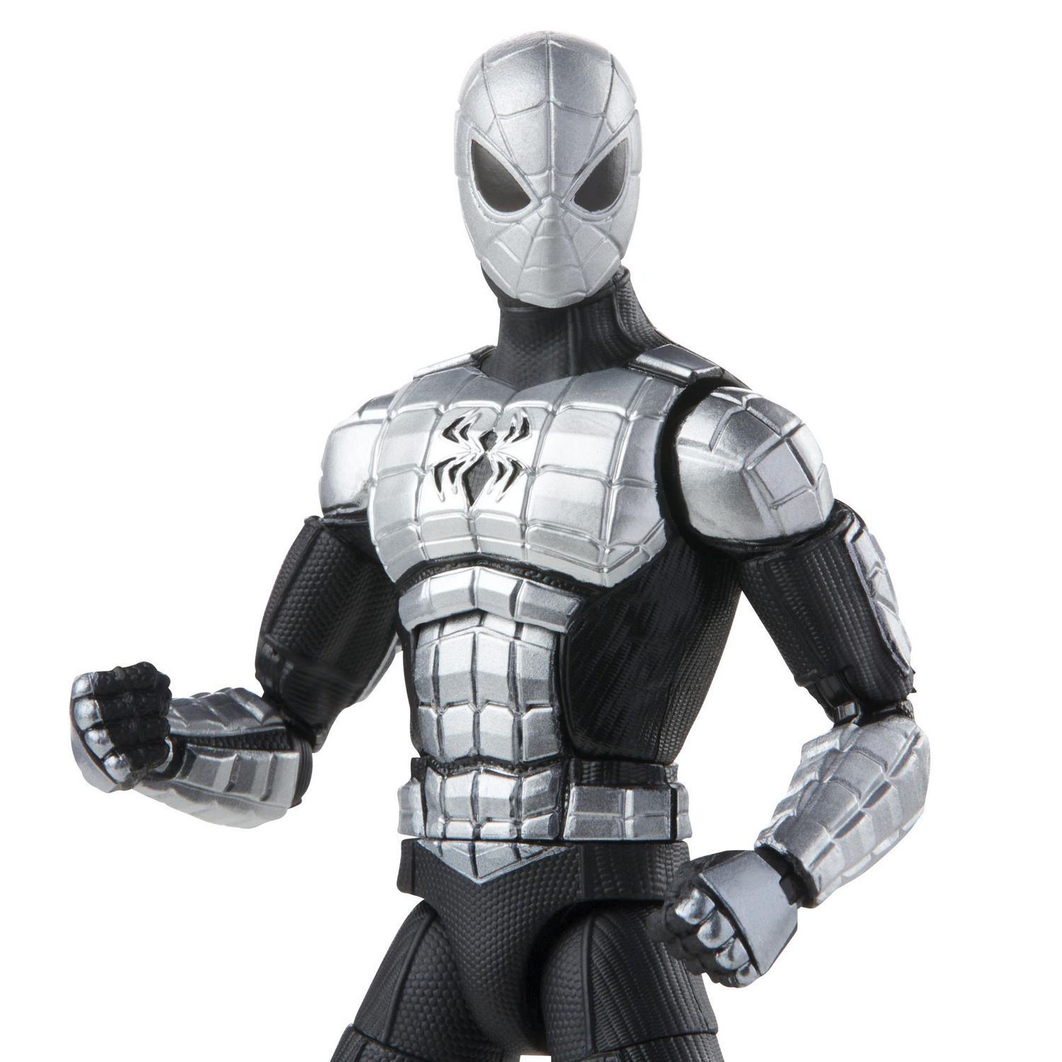 Marvel Legends Series Spider-Man 6-inch Spider-Armor Mk I Action Figure  Toy, Includes 4 Accessories: 2 Alternate Hands and 2 Web FX