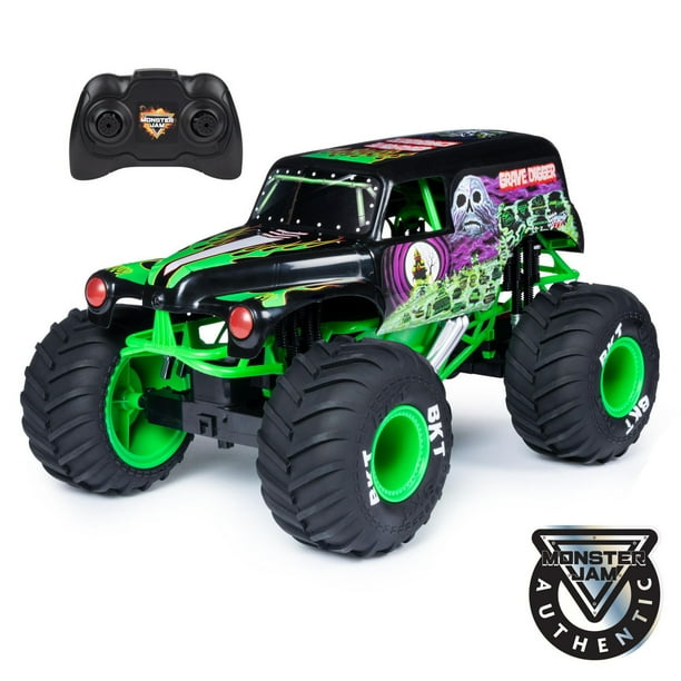 Monster Jam Official Grave Digger Remote Control Monster Truck - Walmart.ca