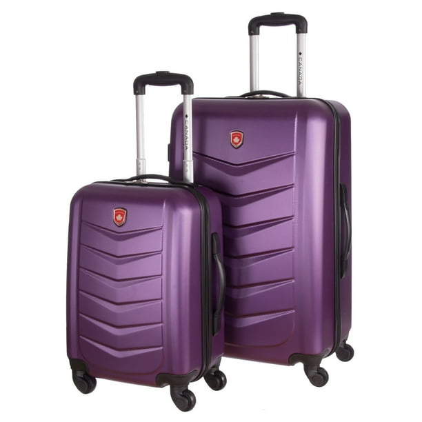 Ensemble de bagage à valise Canada Purple