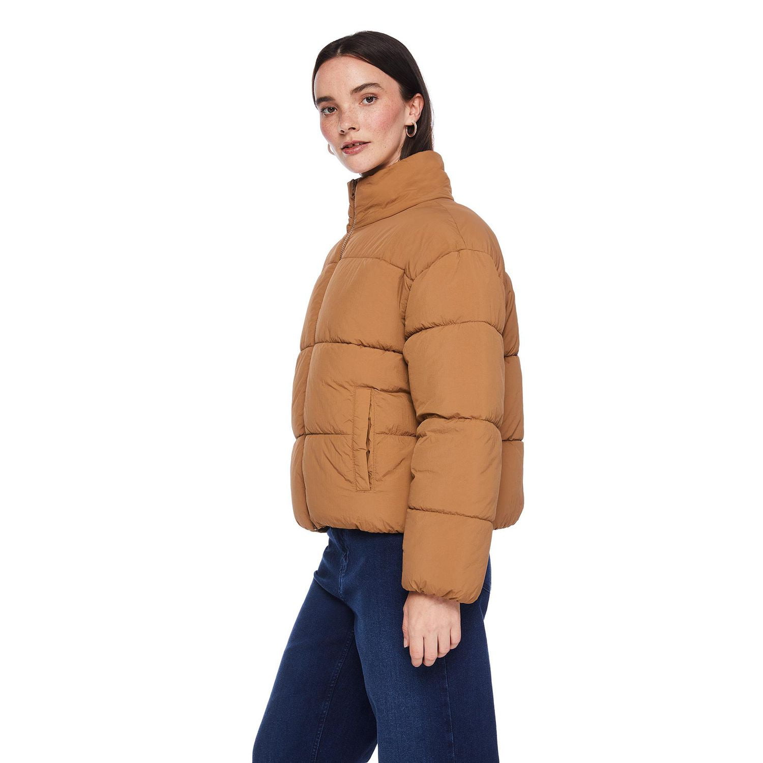 Doudoune courte George pour femmes Tailles TP–TTG